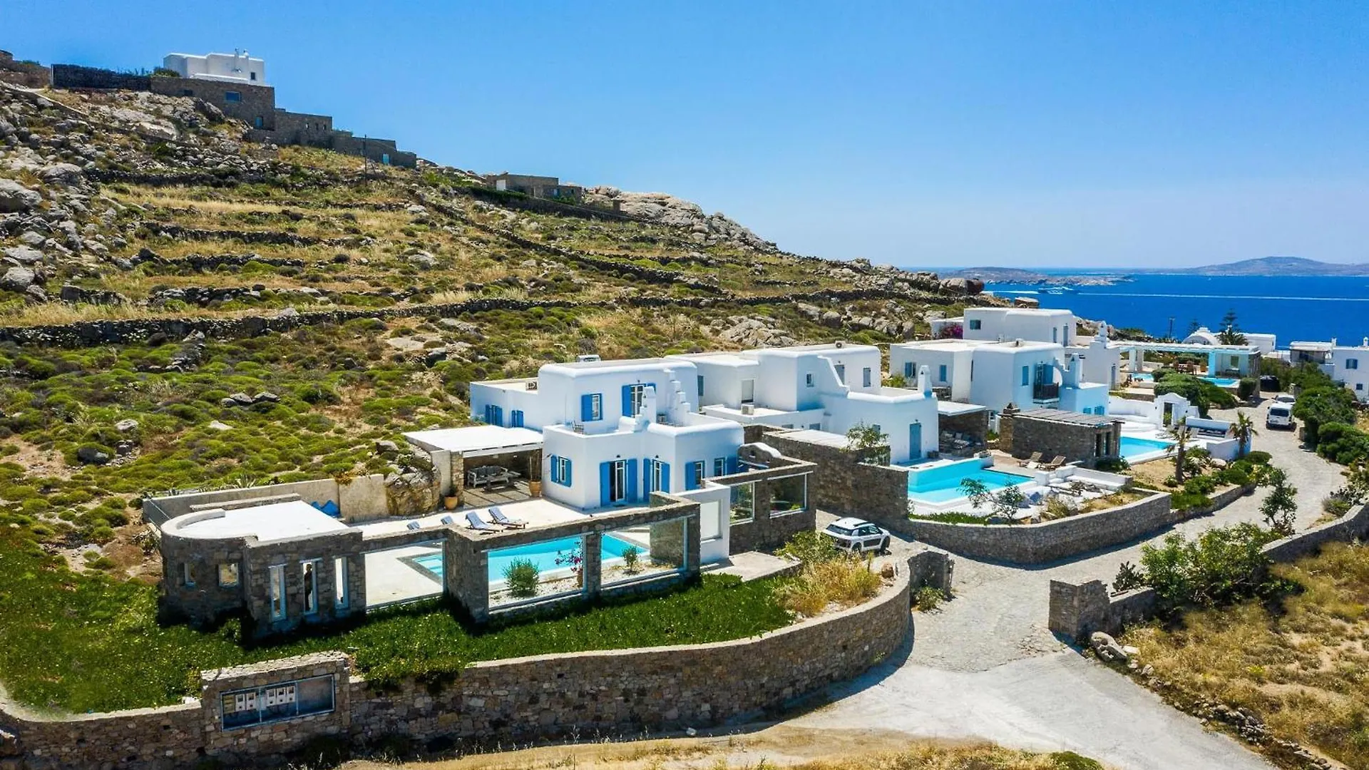 Sea View Villa With Private Pool Ornos  Griekenland