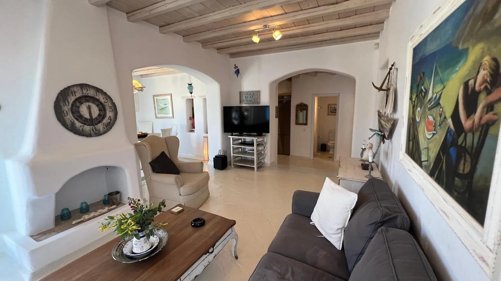 Sea View Villa With Private Pool Ornos  Ornos (Mykonos)