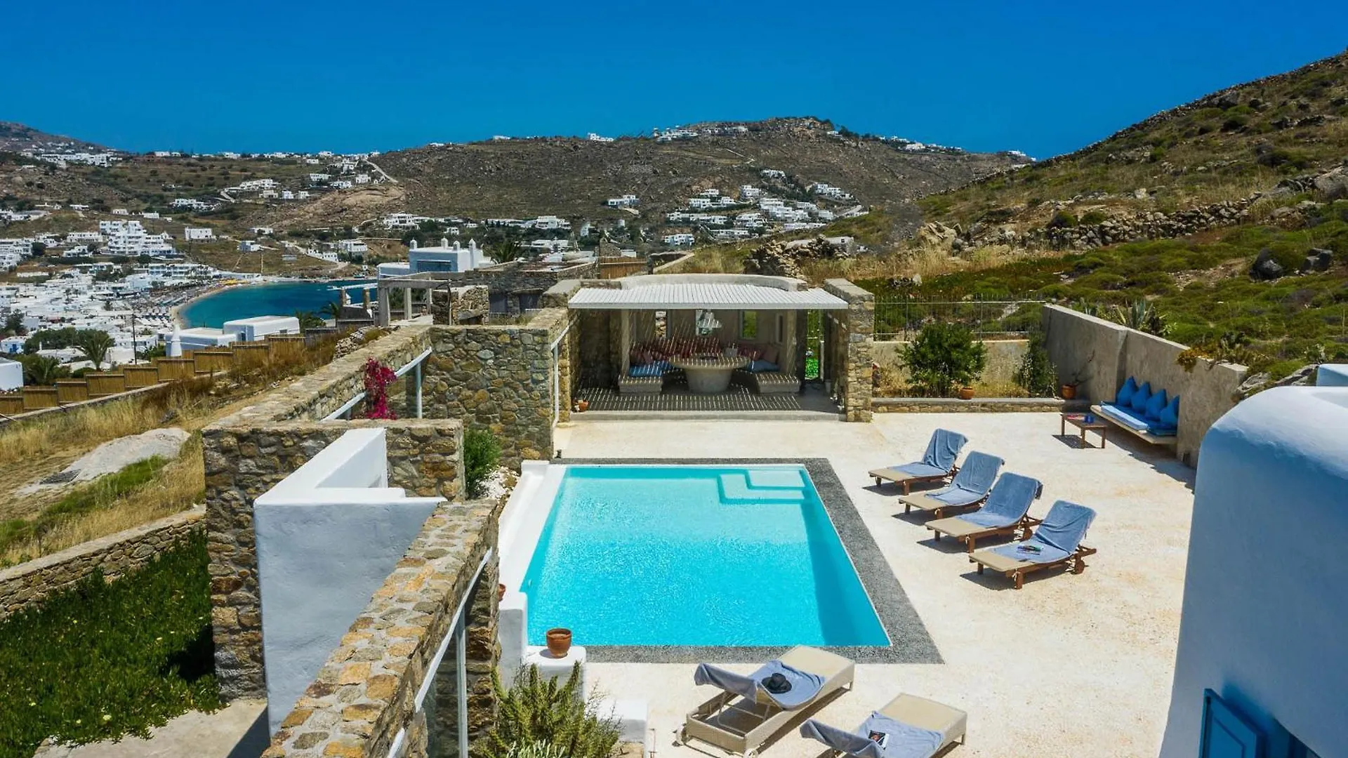 Sea View Villa With Private Pool Ornos  0*, Ornos (Mykonos) Řecko