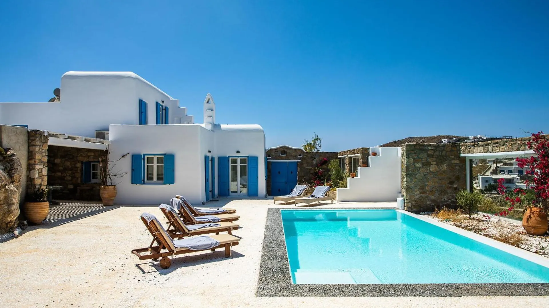 Sea View Villa With Private Pool Ornos